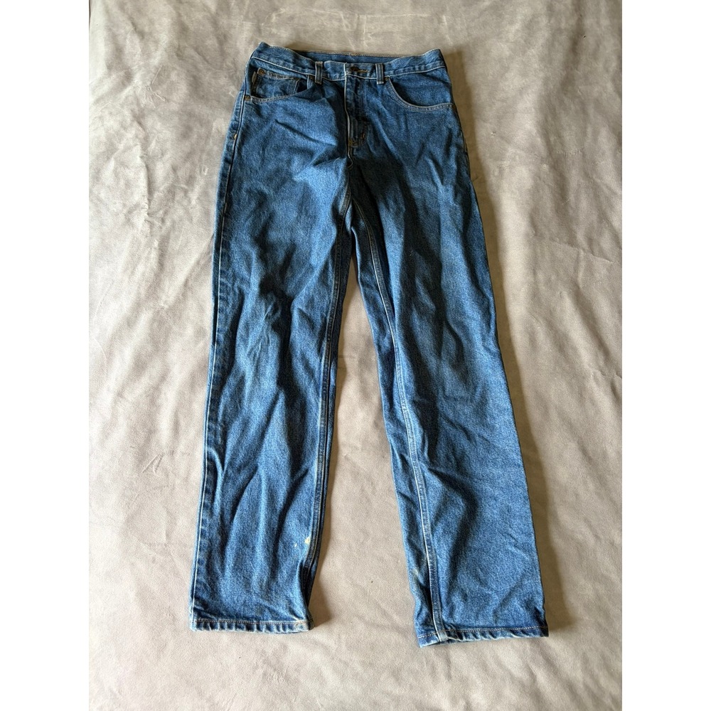 Carhartt B17-DST Relaxed Fit Straight Leg Jeans Blue Denim Mens 30x32 Workwear